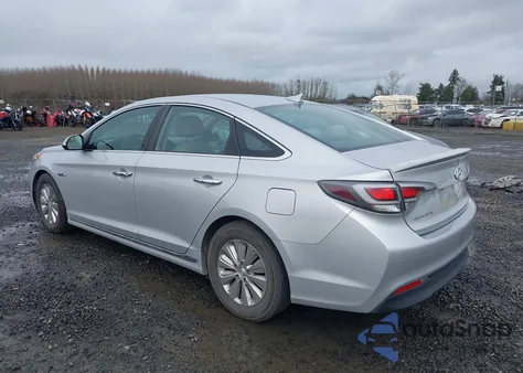 2016 Hyundai Sonata Hybrid Se из США, поврежденный, VIN KMHE24L19GA037320